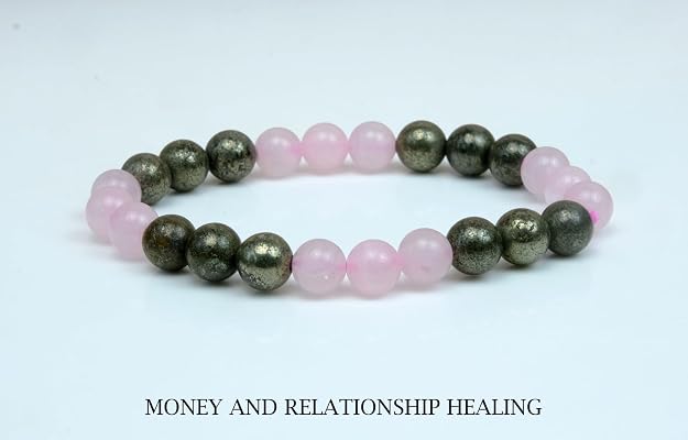 Money & Relationship Healing Pyrite Bracelet